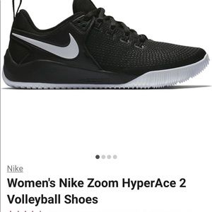 New womens volleyball shoes. Brand new but no box. Didn’t fit my daughter.
